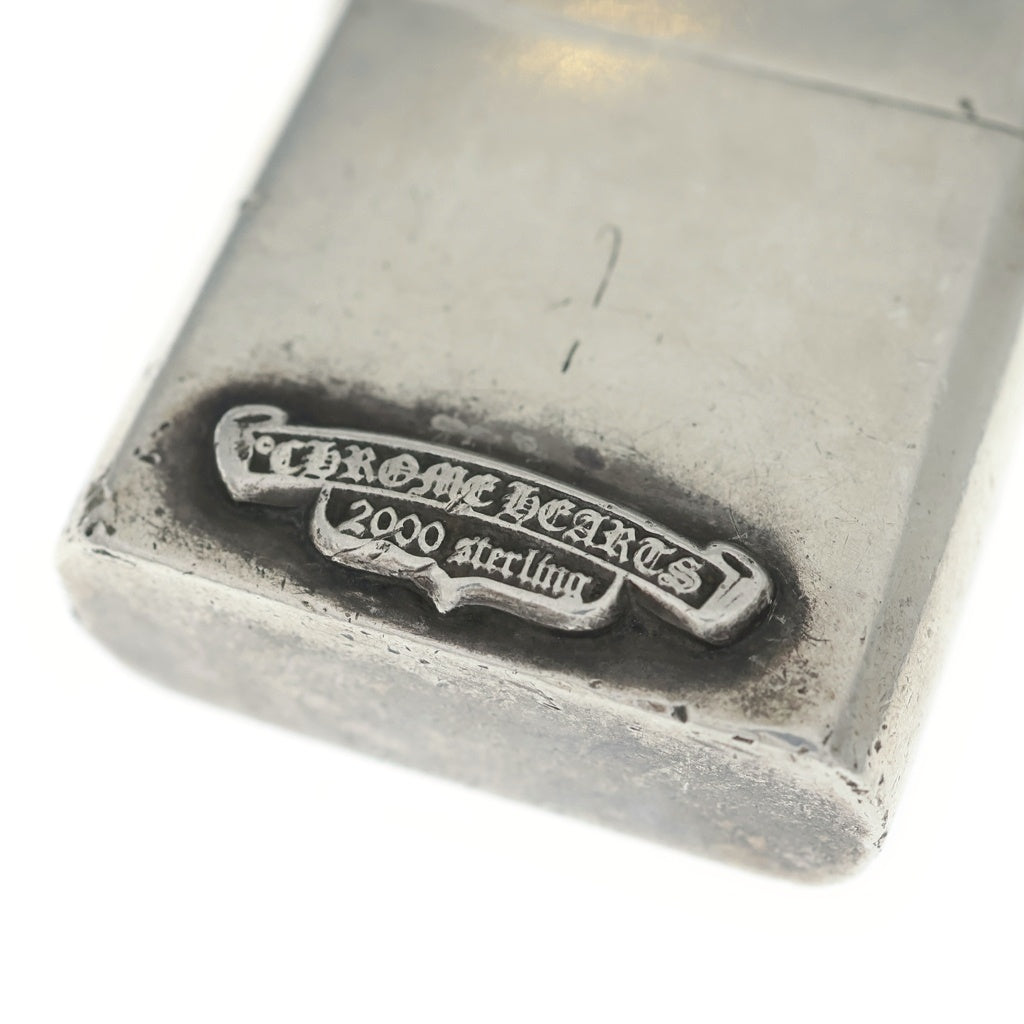 CHROME HEARTS(クロムハーツ) ZIPPO LIGHTERZ-V1 V1スモール CHクロス ジッポライター シルバー BCA398