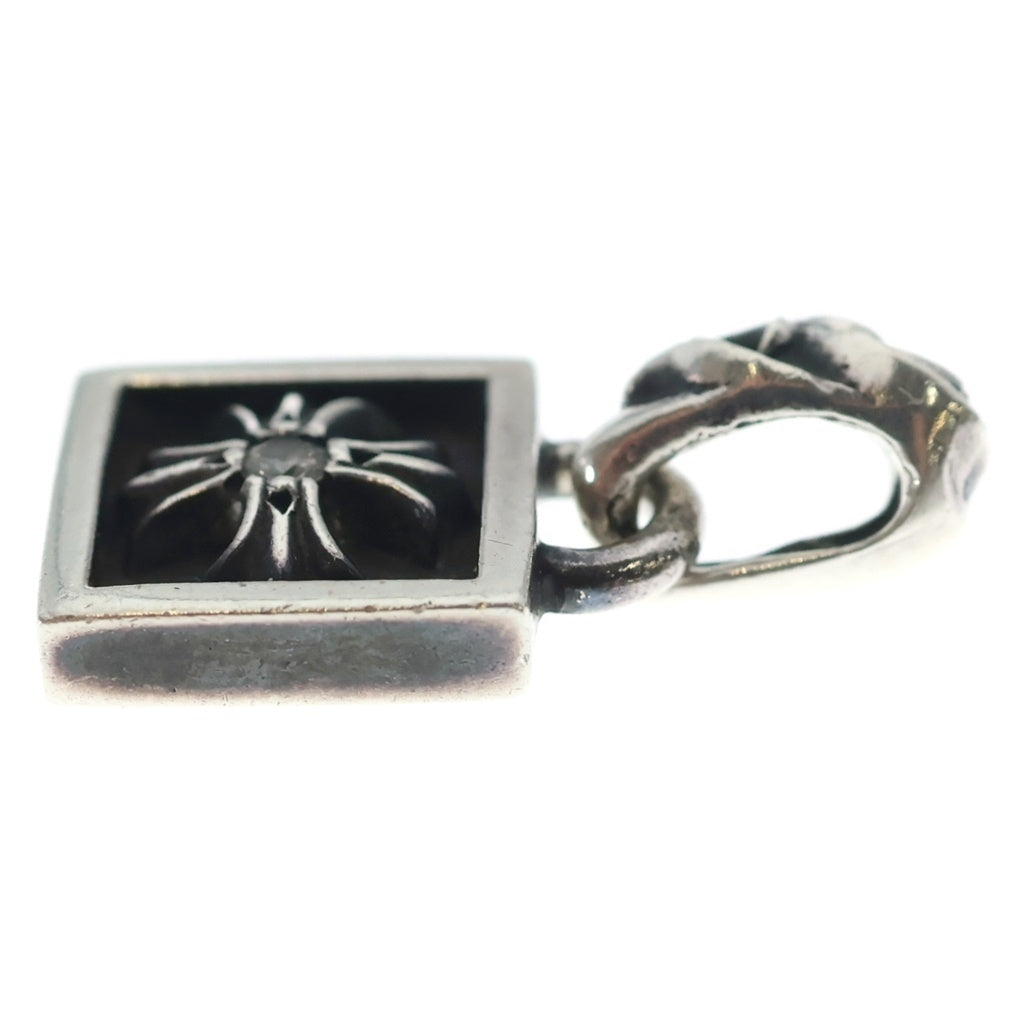 CHROME HEARTS(クロムハーツ) FRAMED CH PLUS 1DIA フレームドCHプラス 1ダイヤ ペンダントトップ シルバー