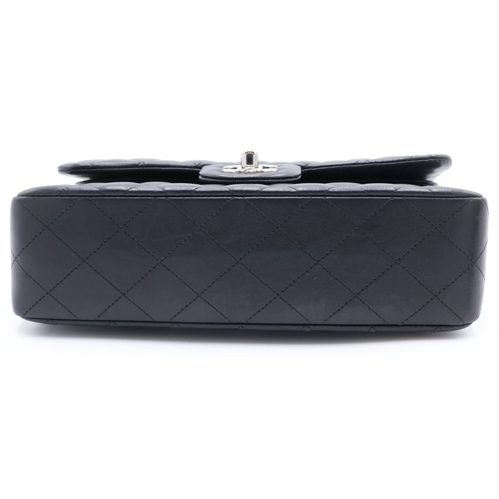 CHANEL(シャネル) マトラッセ23 ダブルフラップ ダブルチェーン ショルダーバッグ ラムスキン シルバー金具 31番台 A01113 レディース
