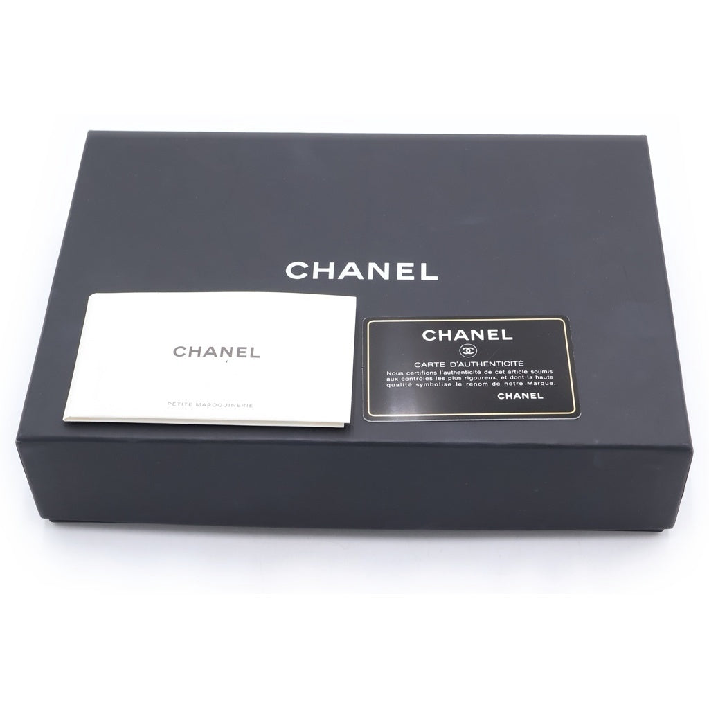 CHANEL(シャネル) マトラッセ チェーンウォレット ショルダーバッグ キャビアスキン シルバー金具 24番台 AP0250 レディース
