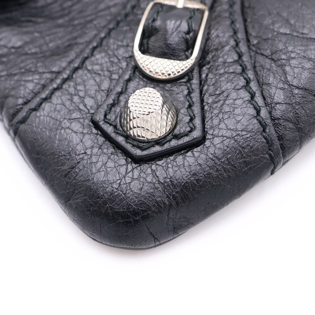 BALENCIAGA(バレンシアガ) ジャイアントエンベロープ レザー クラッチ セカンドバッグ ブラック 327079 327079 レディース