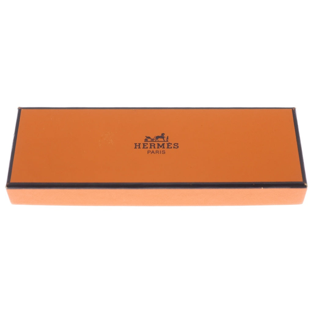 HERMES(エルメス) エプソン レザー クロシェット バッグチャーム ブルージーン ライトブルー 箱 レディース