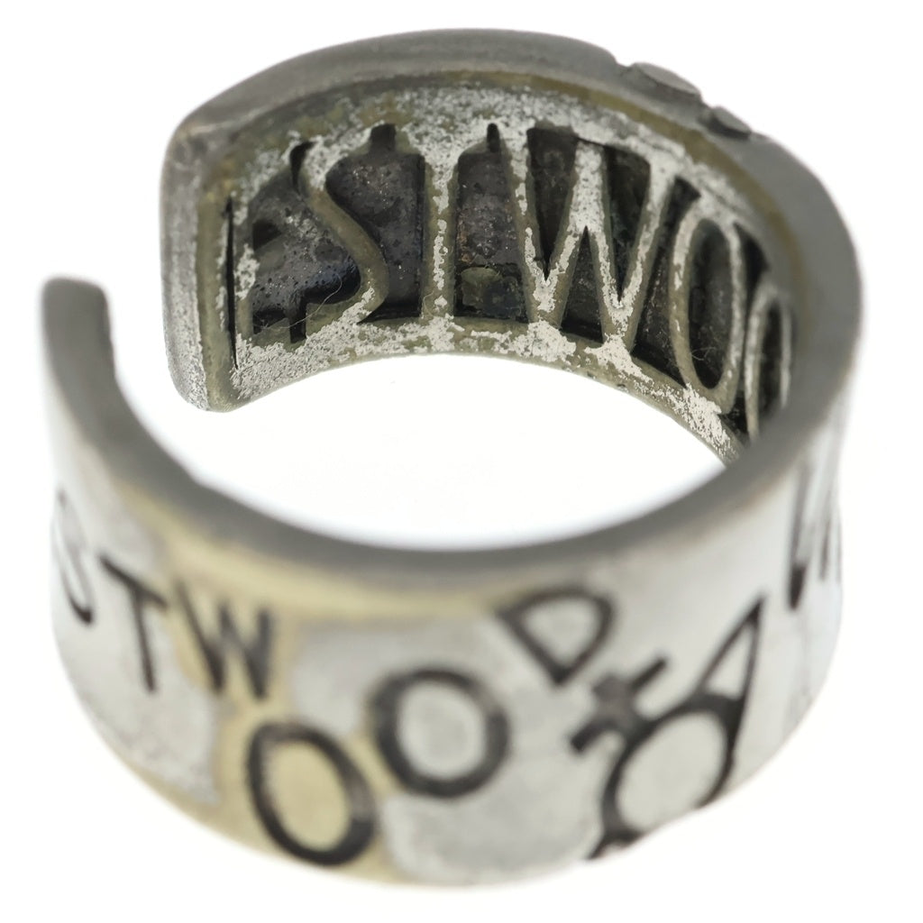 Vivienne Westwood(ヴィヴィアンウエストウッド) グラフィック ロゴ リング 指輪 シルバー