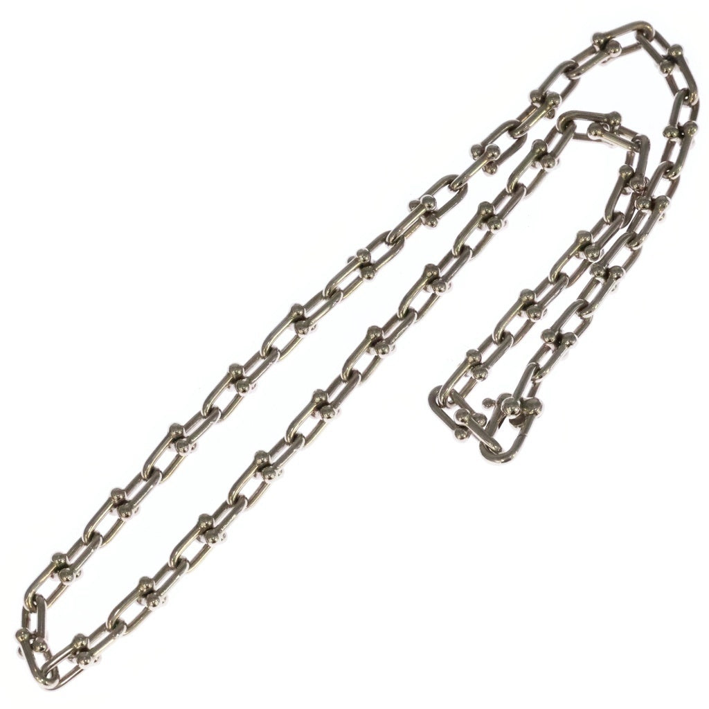 TIFFANY & Co.(ティファニー) ハードウェア スモールリンク ネックレス Ag925 チェーンネックレス シルバー レディース