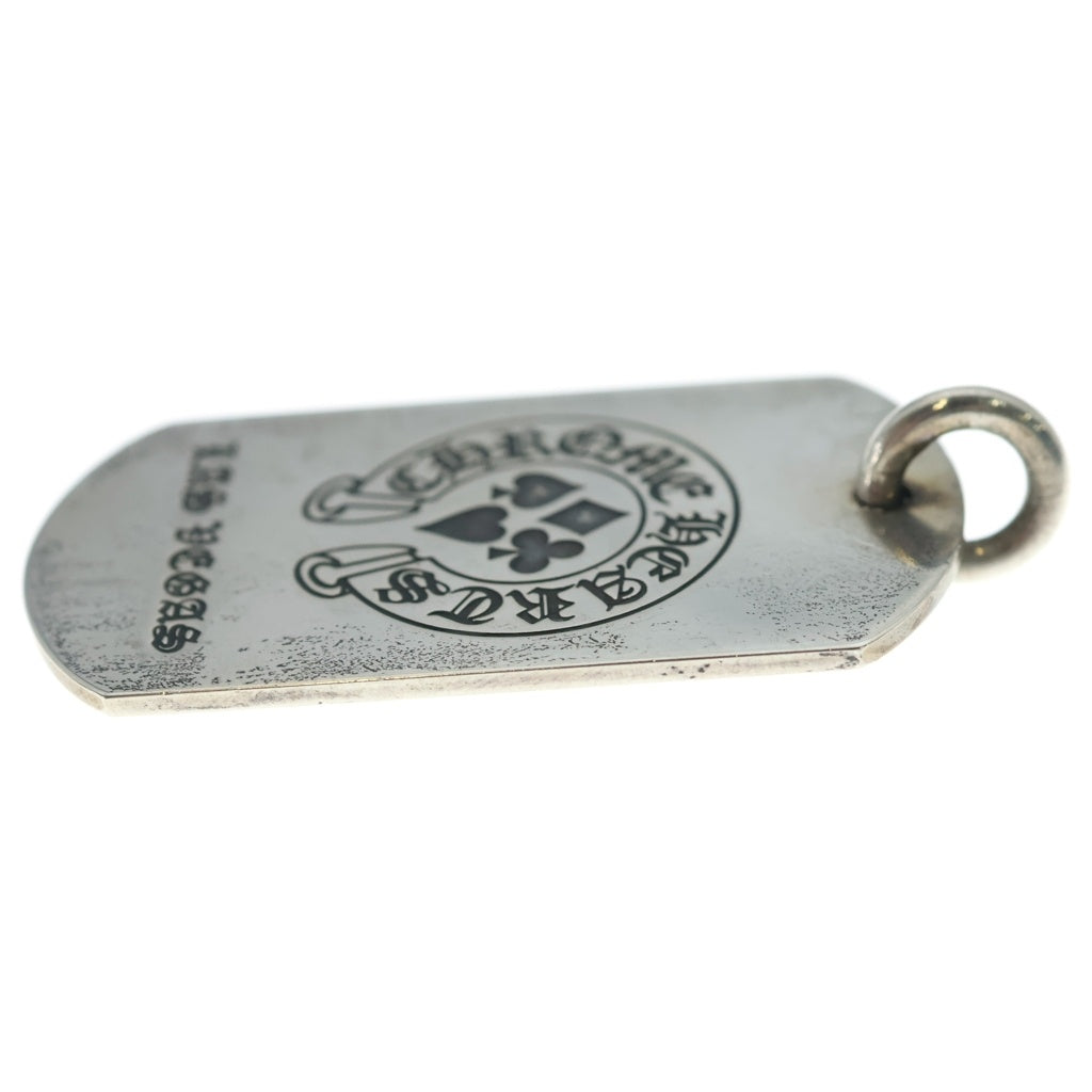 CHROME HEARTS(クロムハーツ) D TAG LRG LTD LAS VEGAS ラスベガス限定 ラージドッグタグ ネックレストップ シルバー