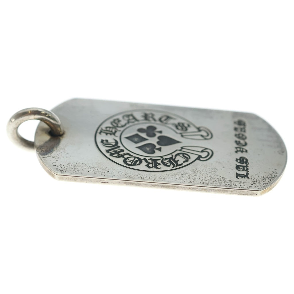 CHROME HEARTS(クロムハーツ) D TAG LRG LTD LAS VEGAS ラスベガス限定 ラージドッグタグ ネックレストップ シルバー