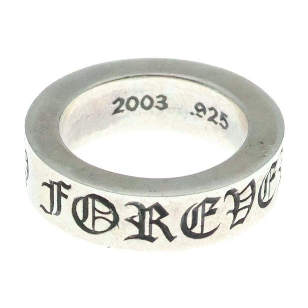 CHROME HEARTS(クロムハーツ) 6mm SPACER FOREVER 6mmスペーサーリング フォーエバーシルバーBCA337 レディース