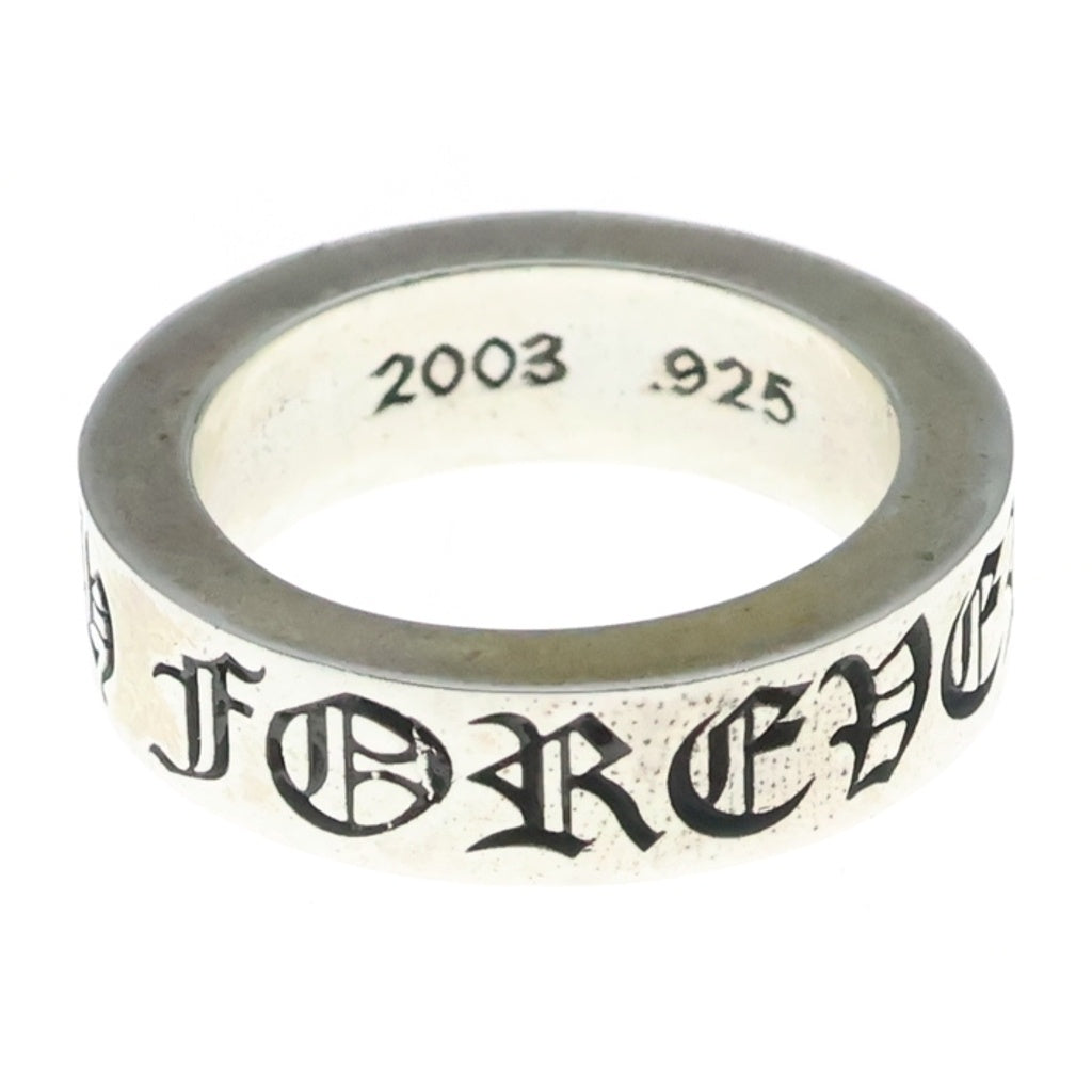 CHROME HEARTS(クロムハーツ) 6mm SPACER FOREVER 6mmスペーサーリング フォーエバーシルバーBCA337 レディース