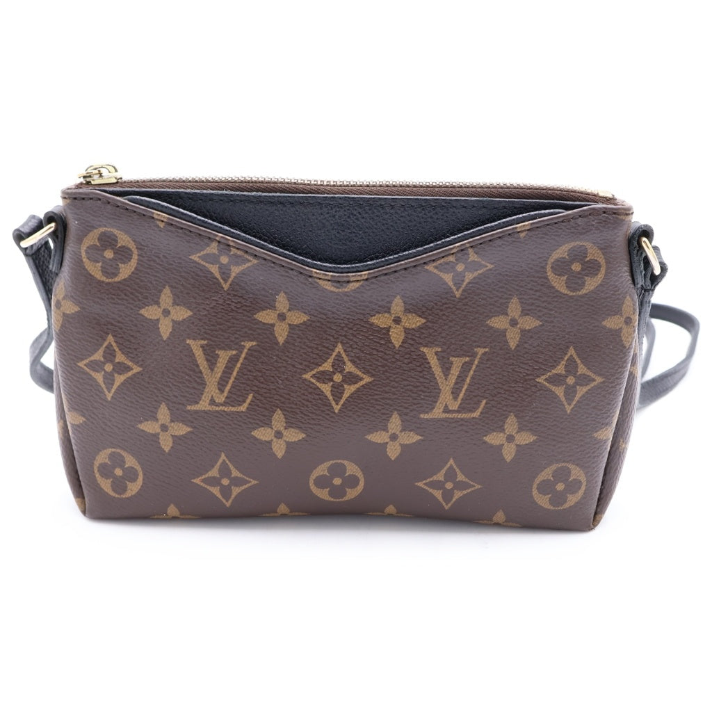 LOUIS VUITTON(ルイヴィトン) モノグラム パラスクラッチ ハンドバッグ ブラウン PVCレザー M41639 レディース