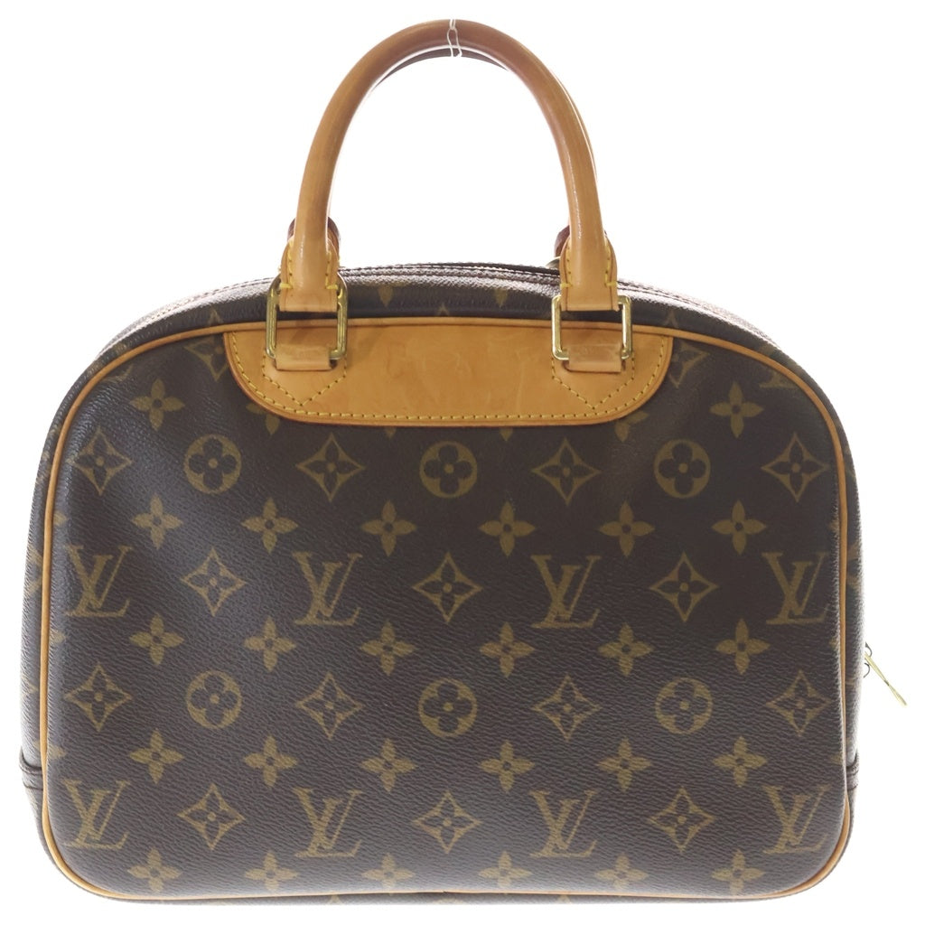 LOUIS VUITTON(ルイヴィトン) モノグラム トゥルーヴィル PVC レザー ハンドバッグ ブラウン M42228