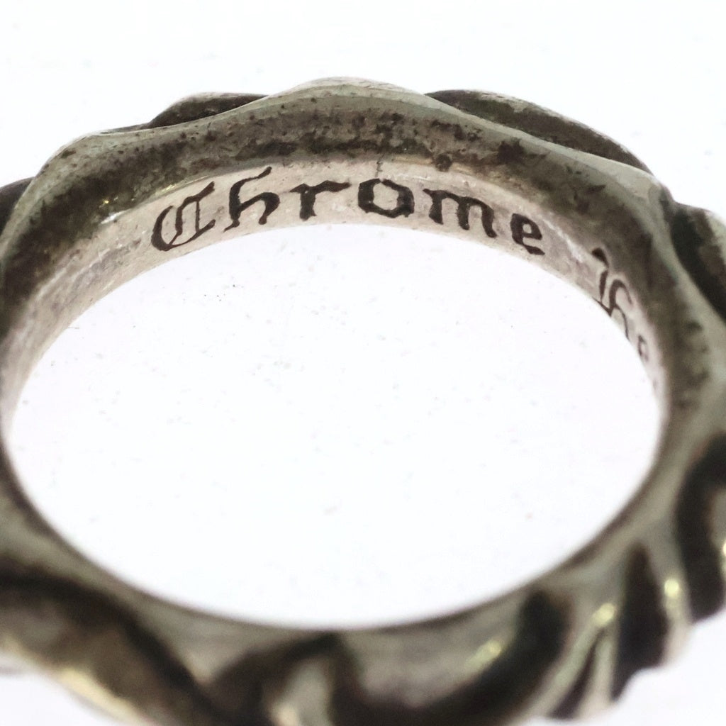 CHROME HEARTS(クロムハーツ) SCRL BAND スクロールバンド リング シルバー BCA351