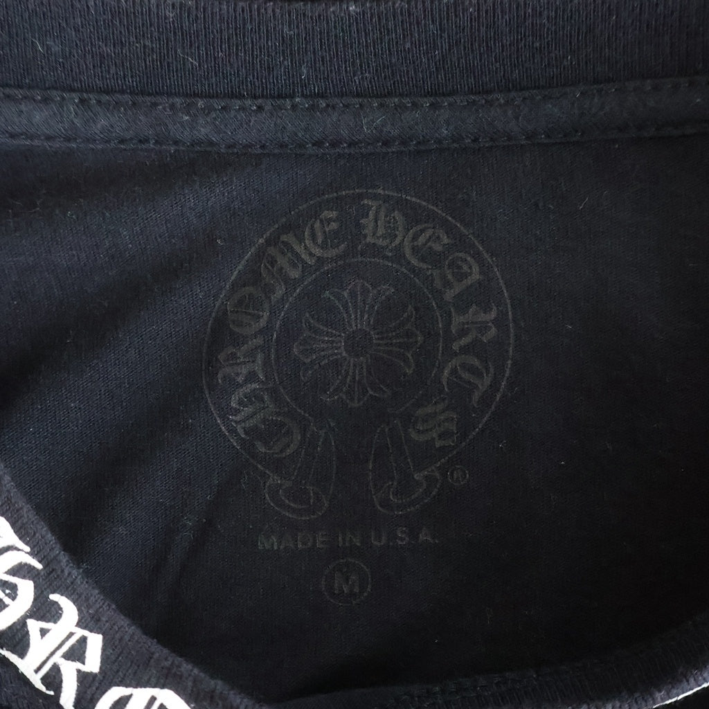 CHROME HEARTS(クロムハーツ) CH T-SHIRT ネックロゴ 半袖Tシャツ ブラック
