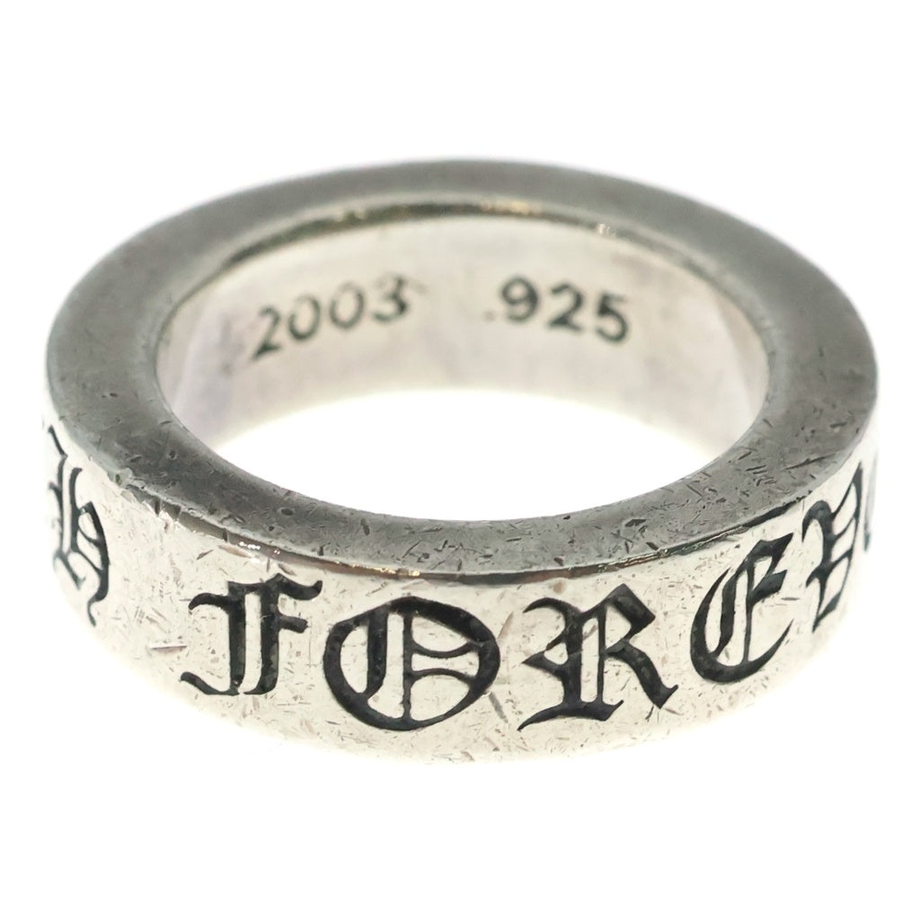 CHROME HEARTS(クロムハーツ) 6mm SPACER FOREVER 6mmスペーサーリング フォーエバーシルバーBCA337