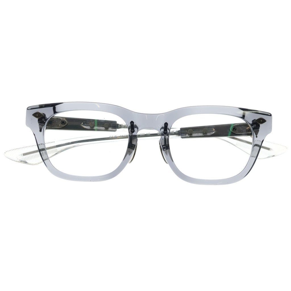 CHROME HEARTS(クロムハーツ) BAGGINS-A バギンス スクエアフレーム クリア アイウェア 51□22-152 GR-CRYS