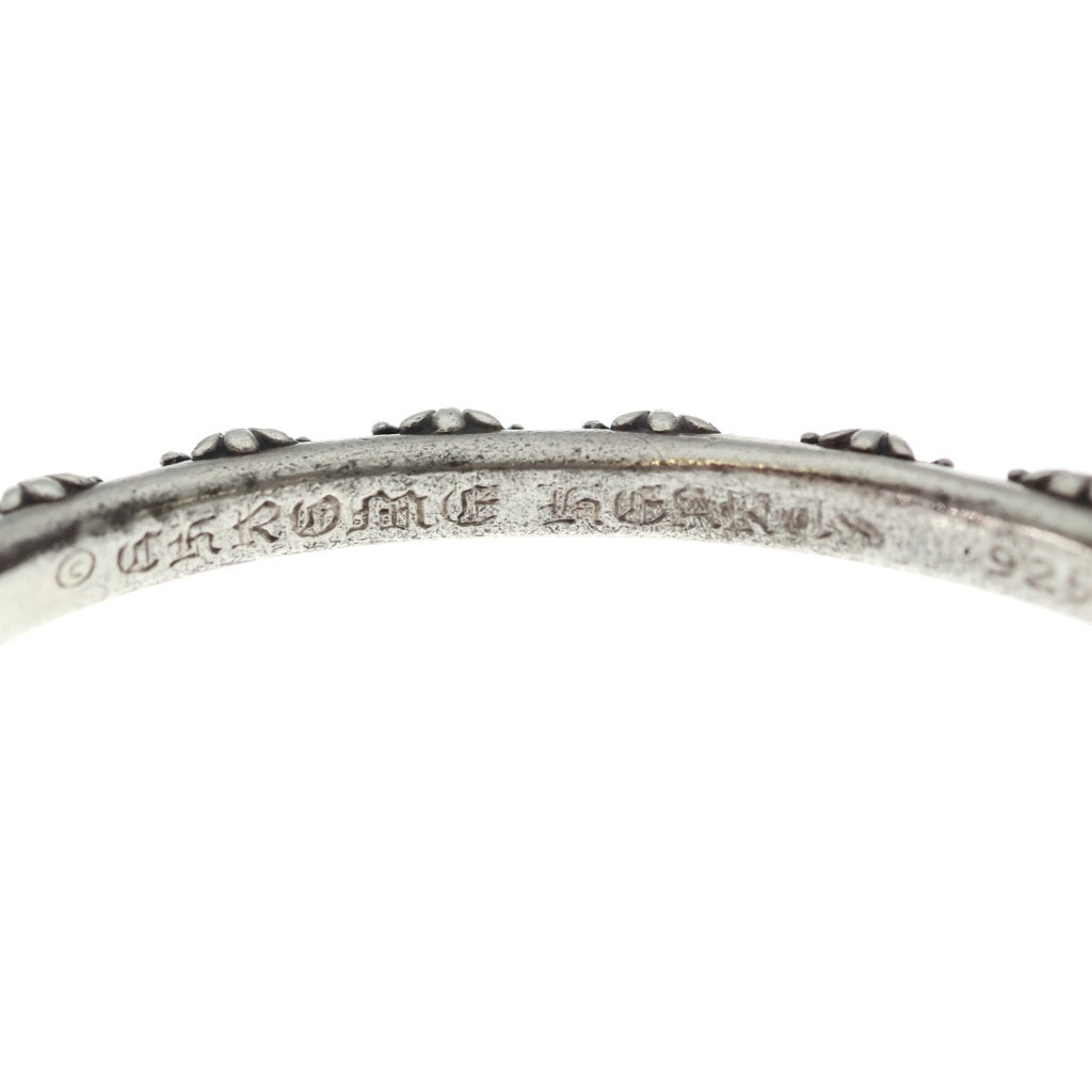 CHROME HEARTS(クロムハーツ) BANGLE CROSS クロスバンドバングル ブレスレット シルバー BCA124