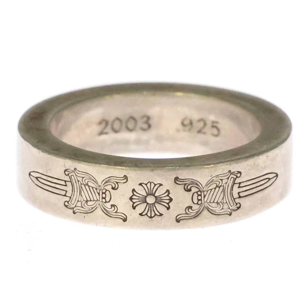 CHROME HEARTS(クロムハーツ) 6mm SPACER DAGGER 6mmスペーサーリング ダガー シルバーBCA335