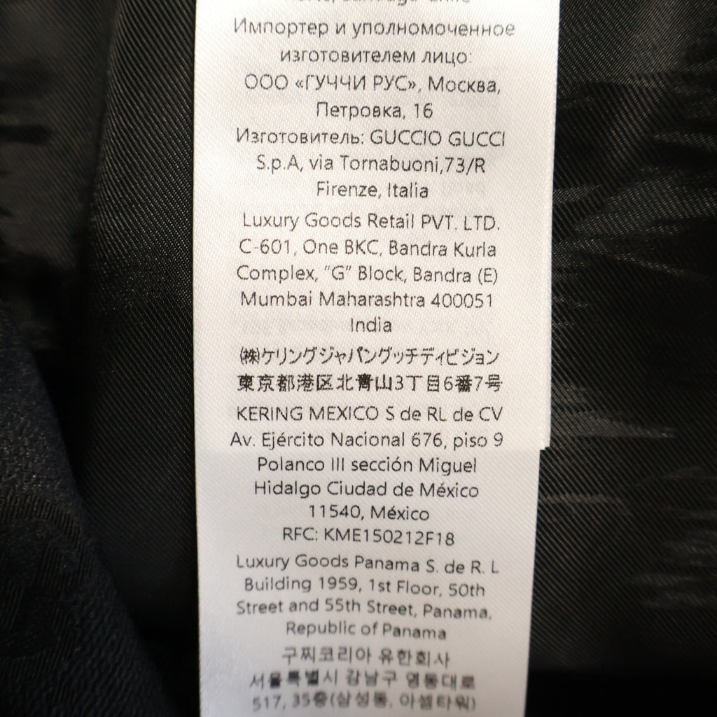 GUCCI(グッチ) 25AW GG Logo Shorts GGロゴ ショートパンツ ショーツ ハーフパンツ 総柄 リネン ポリエステル ブラック 810782