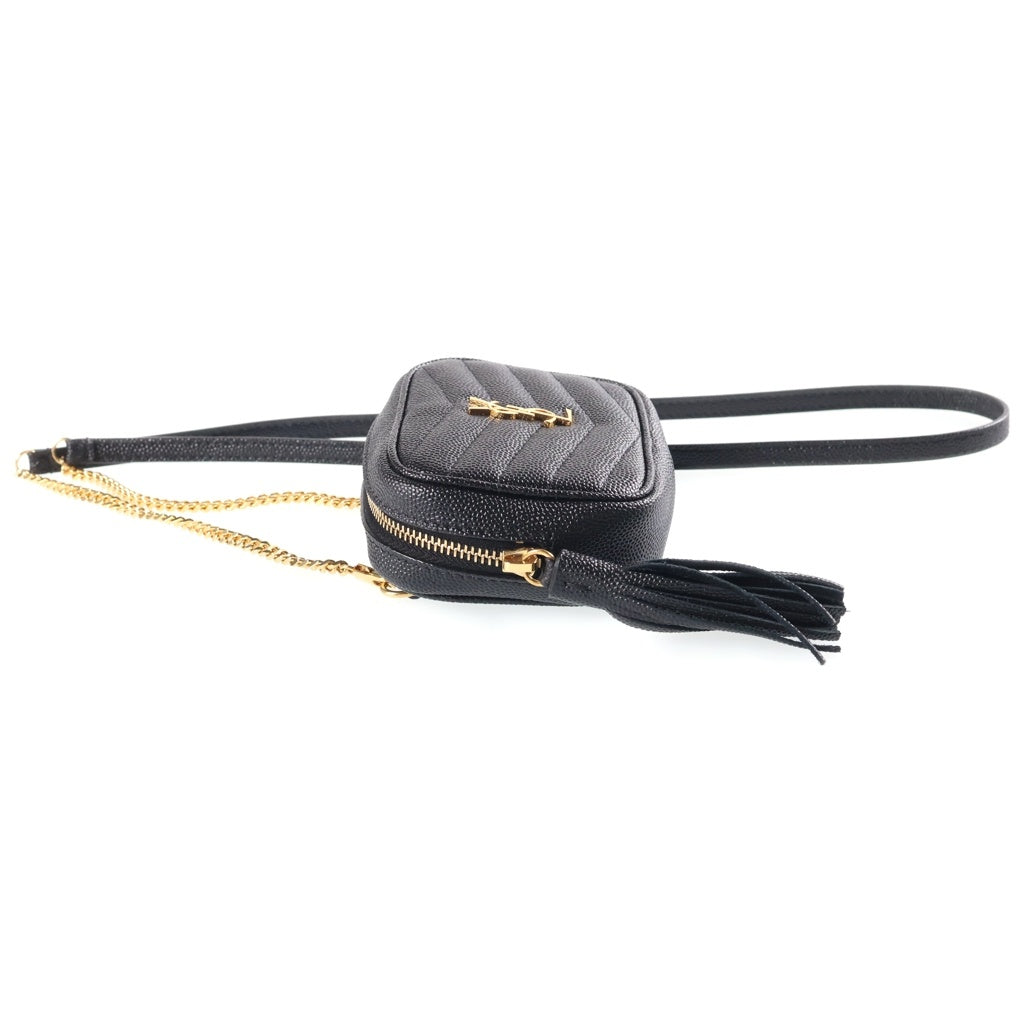 SAINT LAURENT PARIS(サンローランパリ) ベイビー ルー レザー チェーンショルダー ショルダーバッグ 635088 レディース