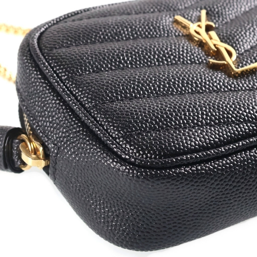 SAINT LAURENT PARIS(サンローランパリ) ベイビー ルー レザー チェーンショルダー ショルダーバッグ 635088 レディース