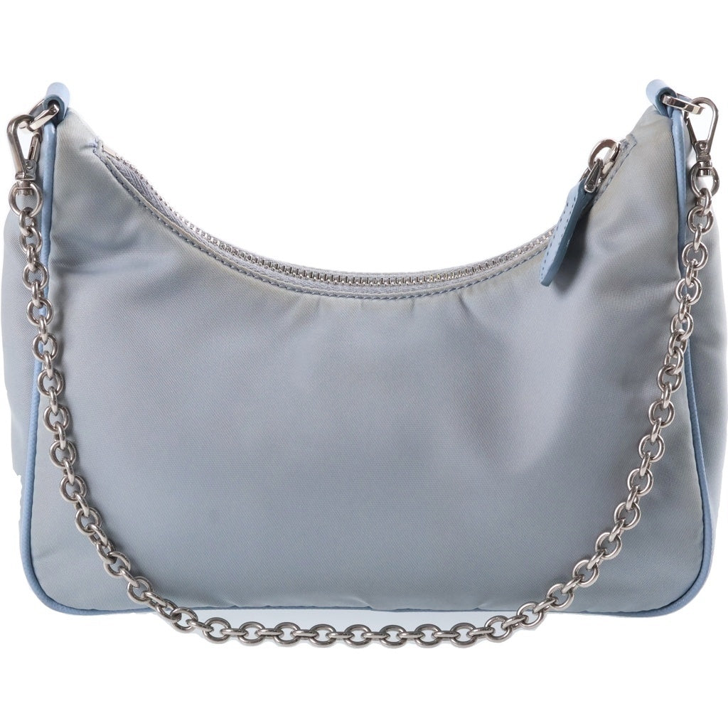 PRADA(プラダ) Re-Edition2005 リエディション ショルダーバッグ レザー ライトブルー 1BH204 レディース