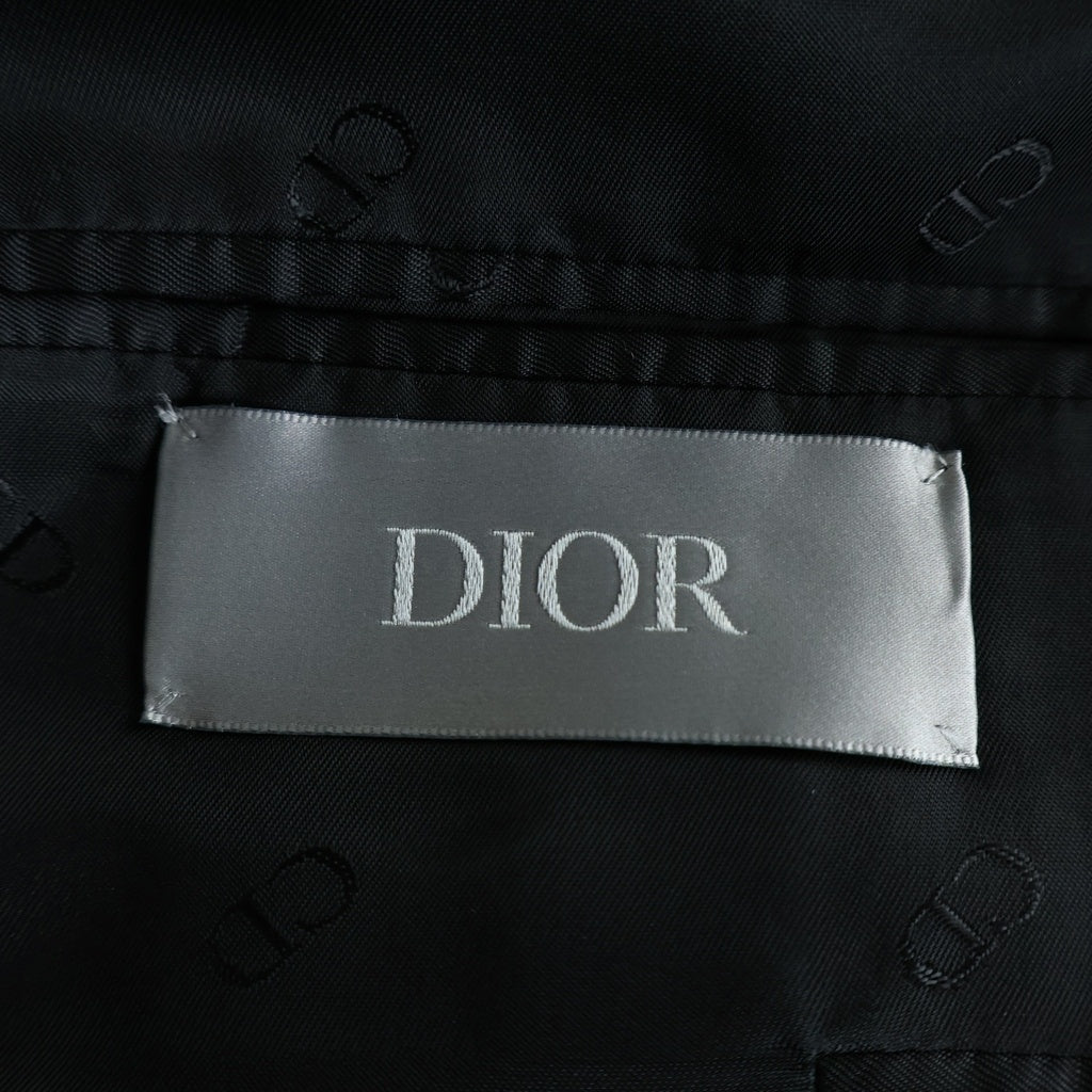 DIOR(ディオール) テーラードセットアップスーツ ジャケット スラックスパンツ ブラック 863C700A4639