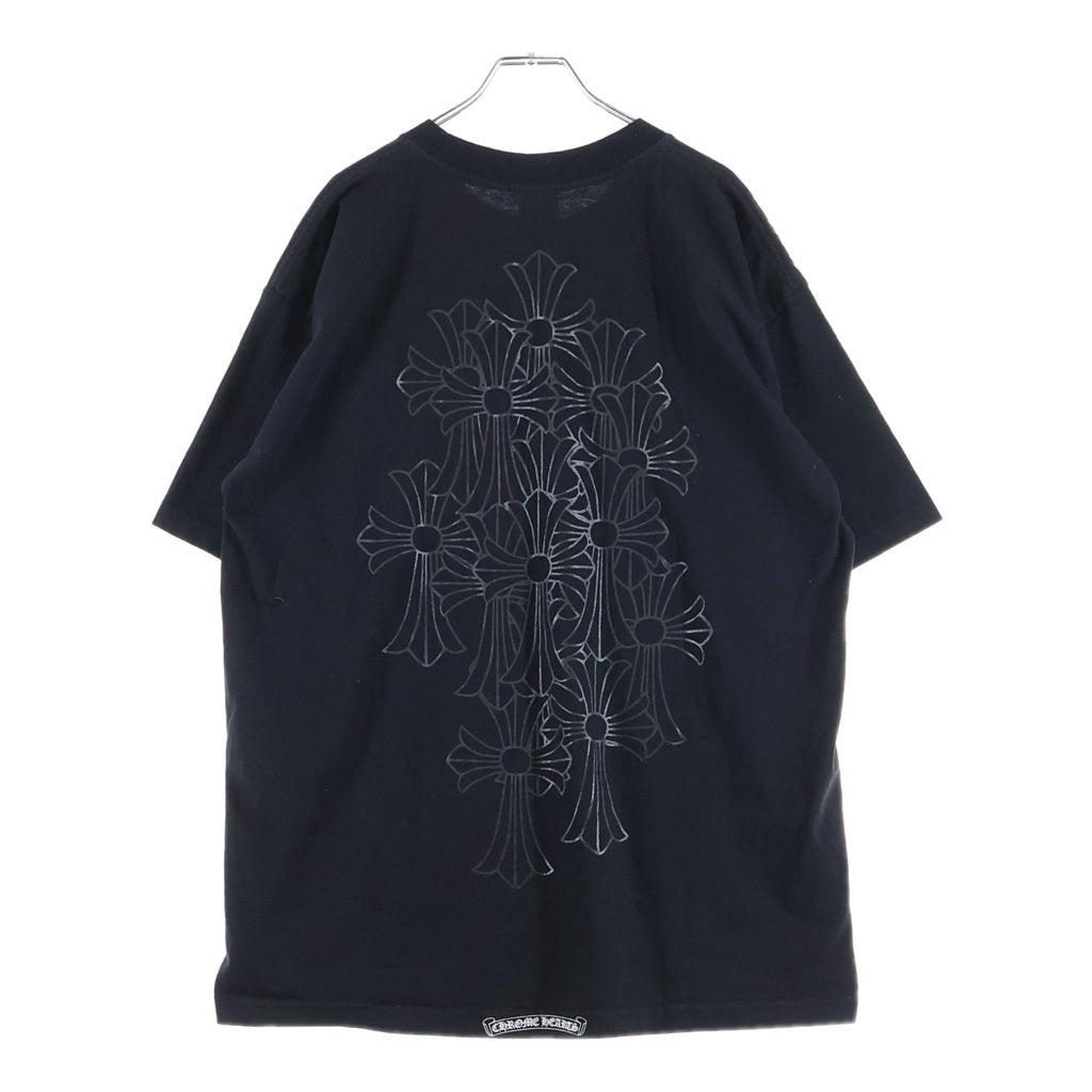 CHROME HEARTS(クロムハーツ) OLD S/S TEE オールド バックセメタリークロス ヴァインダガープリント ポケットTシャツ ブラック