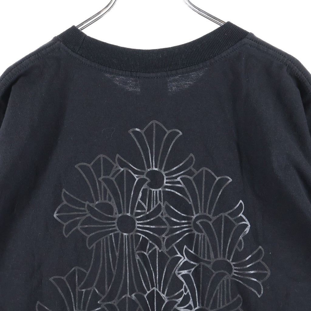 CHROME HEARTS(クロムハーツ) OLD S/S TEE オールド バックセメタリークロス ヴァインダガープリント ポケットTシャツ ブラック