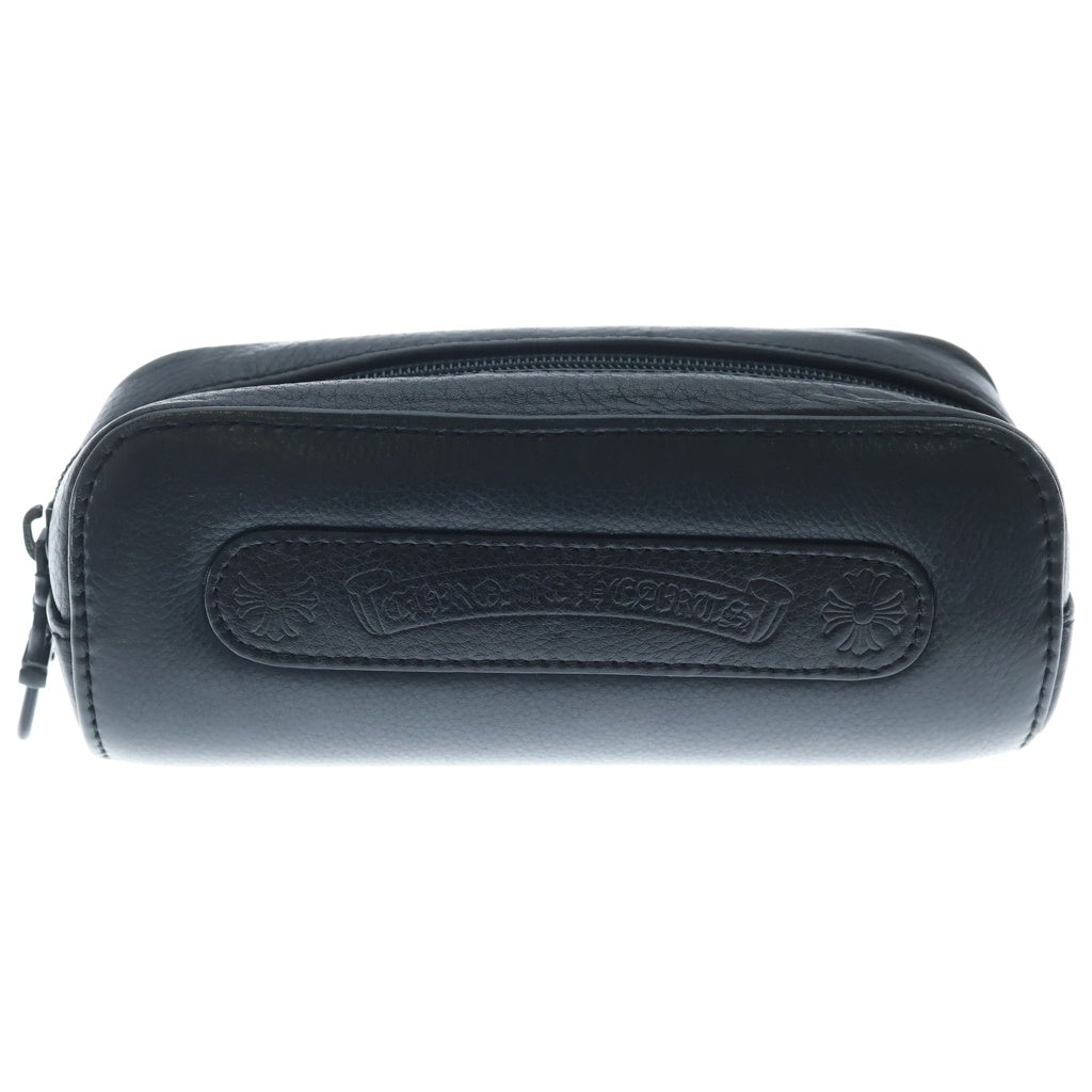CHROME HEARTS(クロムハーツ) HERMAN クロスモチーフ エボニーウッドテンプルサングラス ブラック ケース