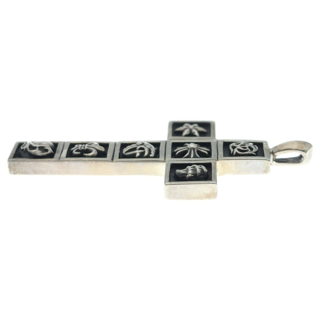 CHROME HEARTS(クロムハーツ) FRMD CRS マルチフレームドクロス ペンダントトップ シルバー