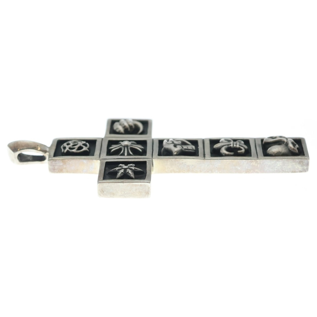 CHROME HEARTS(クロムハーツ) FRMD CRS マルチフレームドクロス ペンダントトップ シルバー