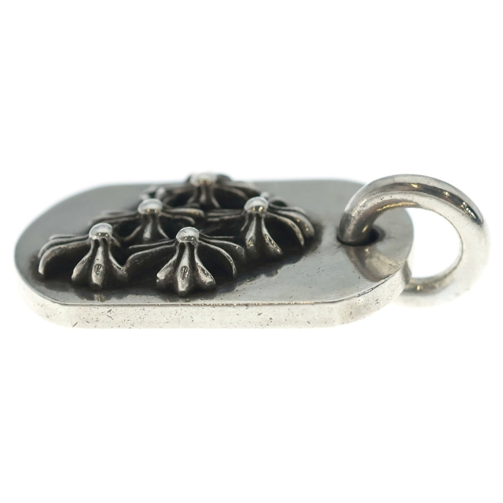 CHROME HEARTS(クロムハーツ) RAISED DOGTAG レイズドドッグタグ チャーム ネックレストップ シルバー