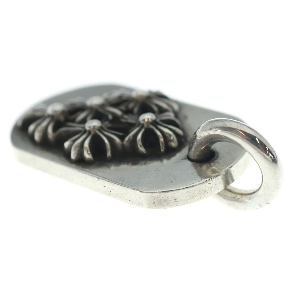CHROME HEARTS(クロムハーツ) RAISED DOGTAG レイズドドッグタグ チャーム ネックレストップ シルバー