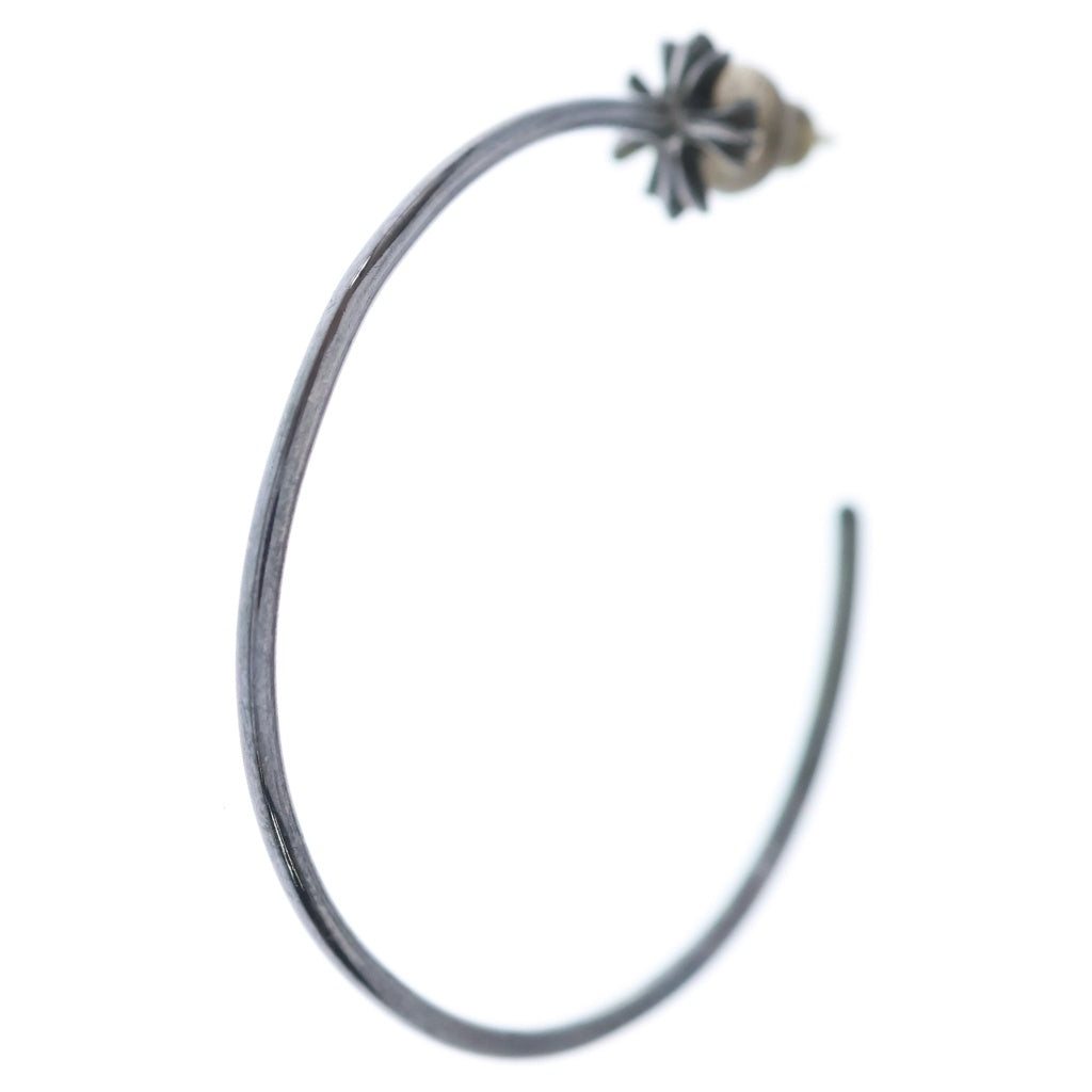 CHROME HEARTS(クロムハーツ) HOOP CH PLS CHプラス フープ ピアス シルバー BCA099