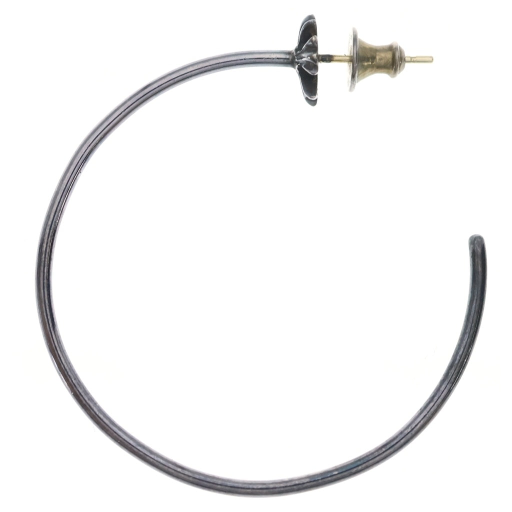 CHROME HEARTS(クロムハーツ) HOOP CH PLS CHプラス フープ ピアス シルバー BCA099