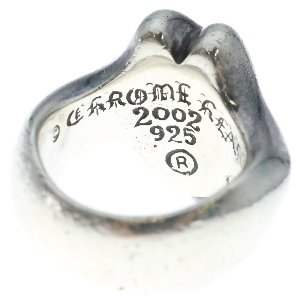 CHROME HEARTS(クロムハーツ) LIP TONGUE-MD リップアンドタン ミディアム リング シルバー