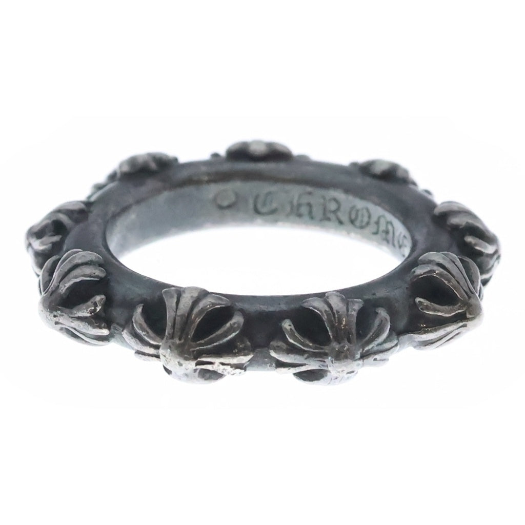 CHROME HEARTS(クロムハーツ) CROSS BAND クロスバンド リング シルバー BCA342