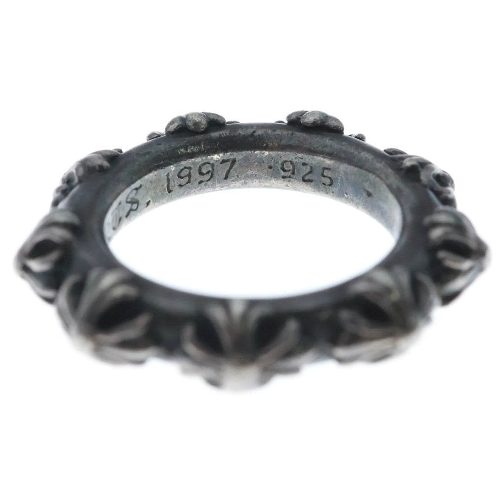 CHROME HEARTS(クロムハーツ) CROSS BAND クロスバンド リング シルバー BCA342
