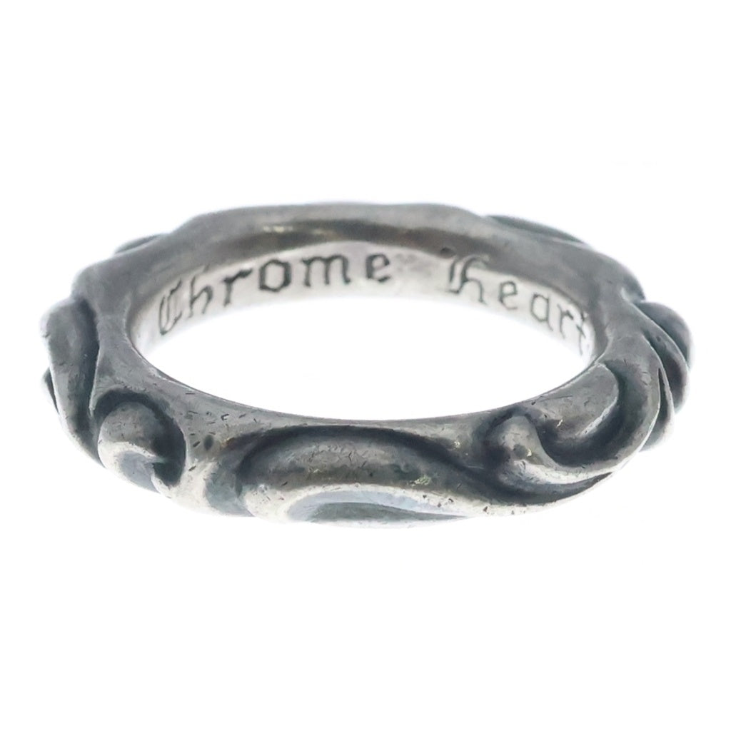 CHROME HEARTS(クロムハーツ) SCRL BAND スクロールバンド リング シルバー BCA351
