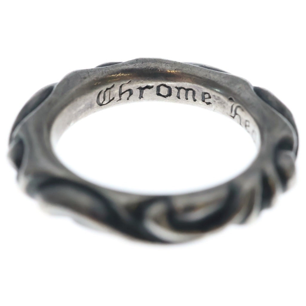 CHROME HEARTS(クロムハーツ) SCRL BAND スクロールバンド リング シルバー BCA351