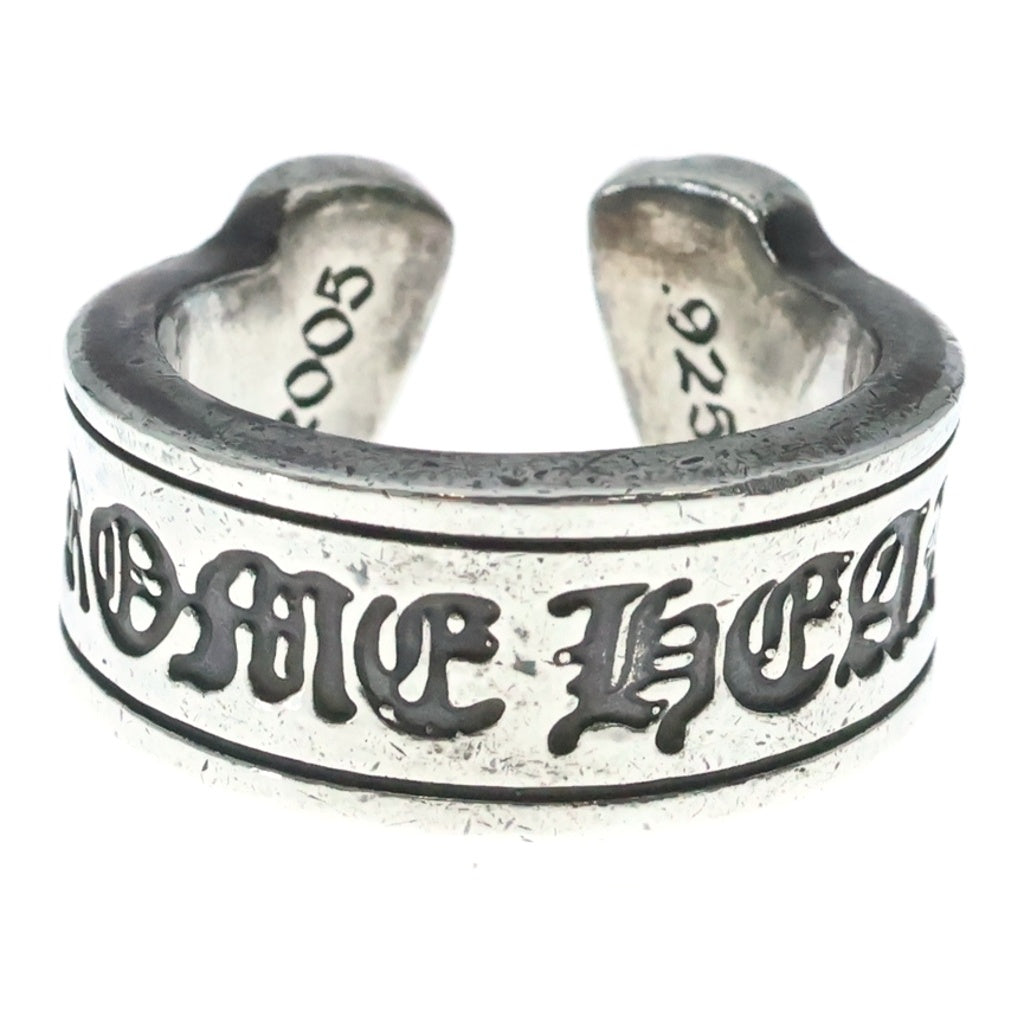 CHROME HEARTS(クロムハーツ) LG SCROLL LABEL ラージスクロールラベル リング シルバーBCA383