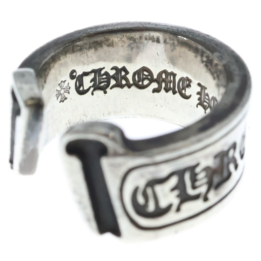 CHROME HEARTS(クロムハーツ) LG SCROLL LABEL ラージスクロールラベル リング シルバーBCA383