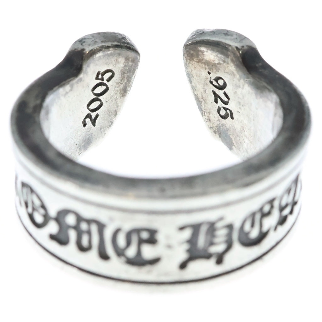 CHROME HEARTS(クロムハーツ) LG SCROLL LABEL ラージスクロールラベル リング シルバーBCA383