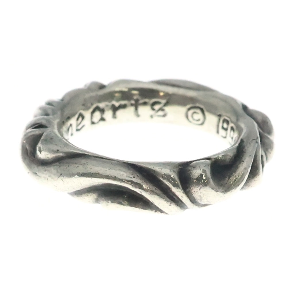 CHROME HEARTS(クロムハーツ) SCRL BAND スクロールバンド リング シルバー BCA351 レディース
