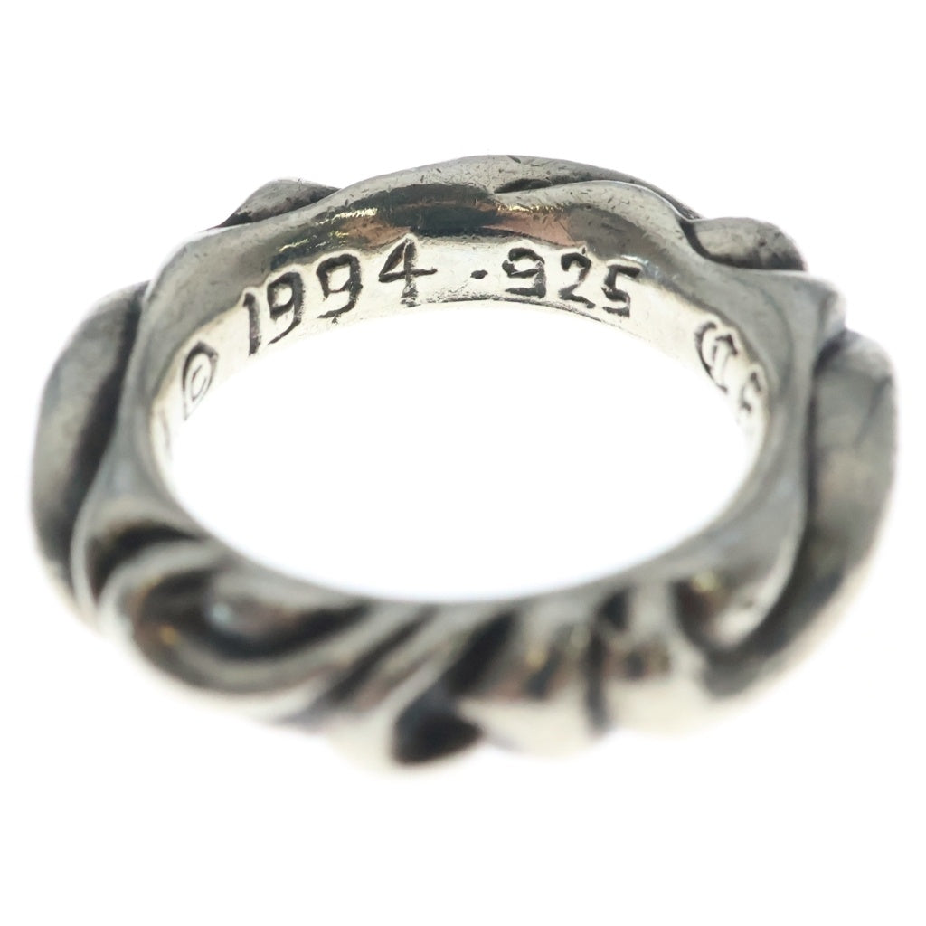 CHROME HEARTS(クロムハーツ) SCRL BAND スクロールバンド リング シルバー BCA351 レディース