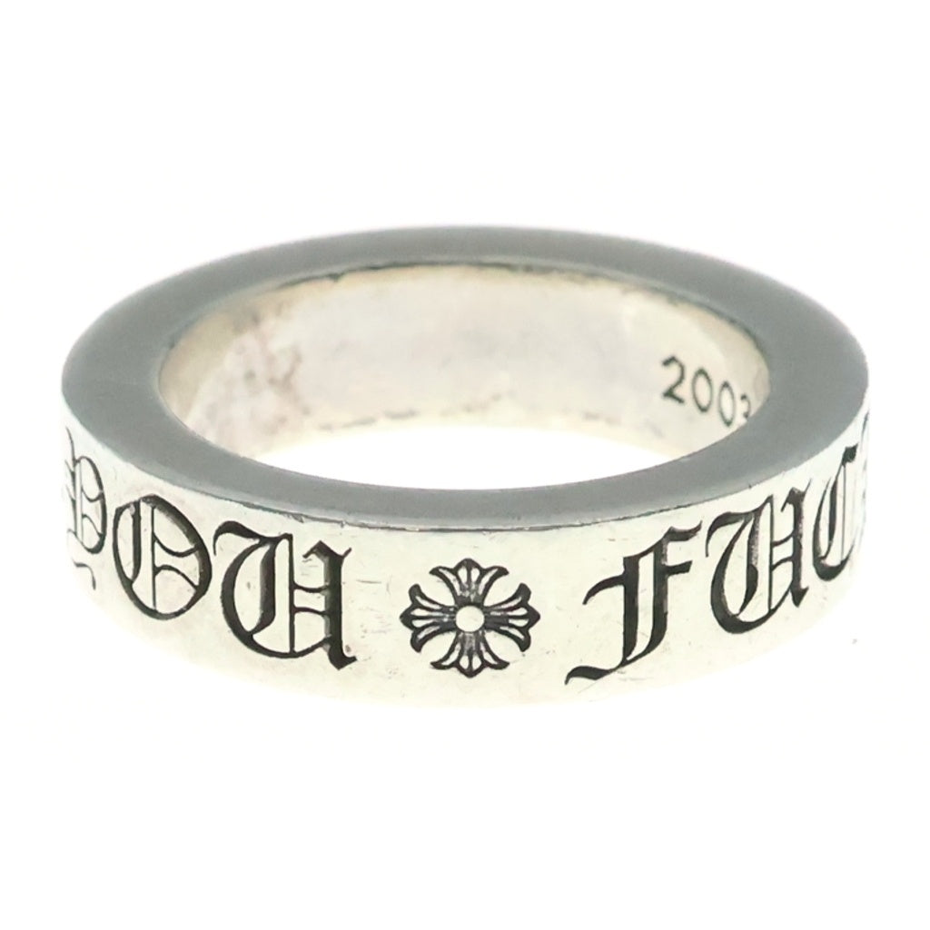 CHROME HEARTS(クロムハーツ) 6mm SPACER FUCK YOU 6mmスペーサーリング ファックユー シルバーBCA336