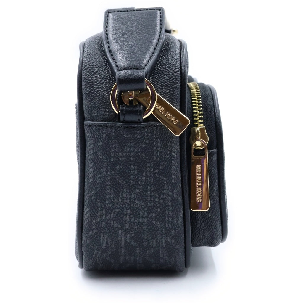 MICHAEL KORS(マイケルコース) MKシグネチャー ボディバッグ ショルダーバッグ PVCレザー ブラック レディース
