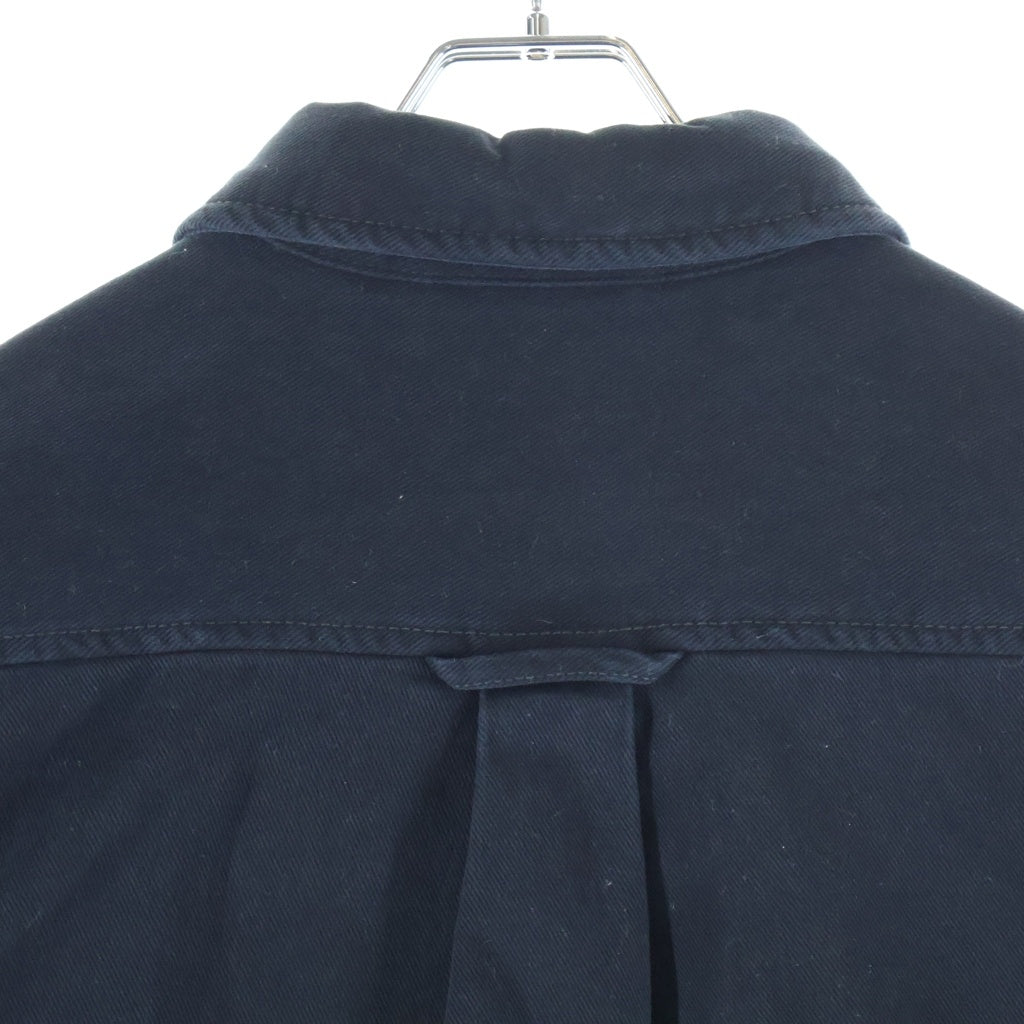 BALENCIAGA(バレンシアガ) 22AW Japanese Indigo Padded Shirt ジャパニーズ インディゴ パデッド 中綿 シャツジャケット ネイビー 719305