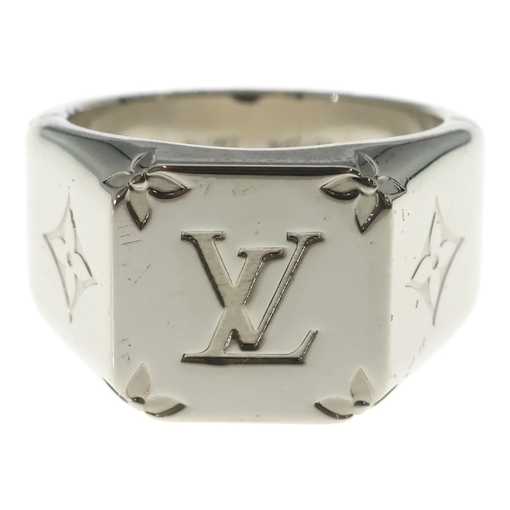 LOUIS VUITTON(ルイヴィトン) モノグラム シグネット リング シルバー Ag925 M62488