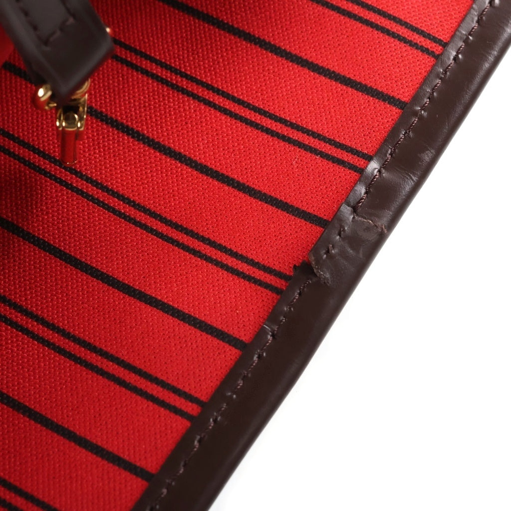 LOUIS VUITTON(ルイヴィトン) ダミエ ネヴァーフルMM トートバッグ ハンドバッグ ブラウン PVC×レザー N40599 レディース