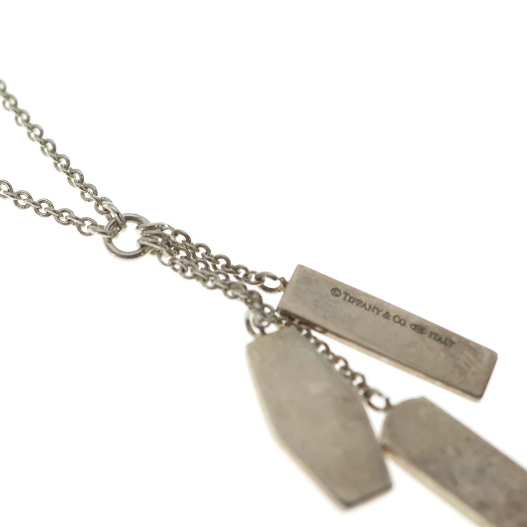 TIFFANY & Co.(ティファニー) 1837 エレメント タグ ネックレス シルバー Ag925 レディース